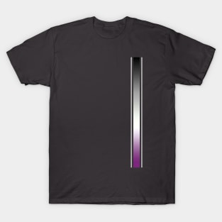 Asexual Pride Gradient Stripe T-Shirt